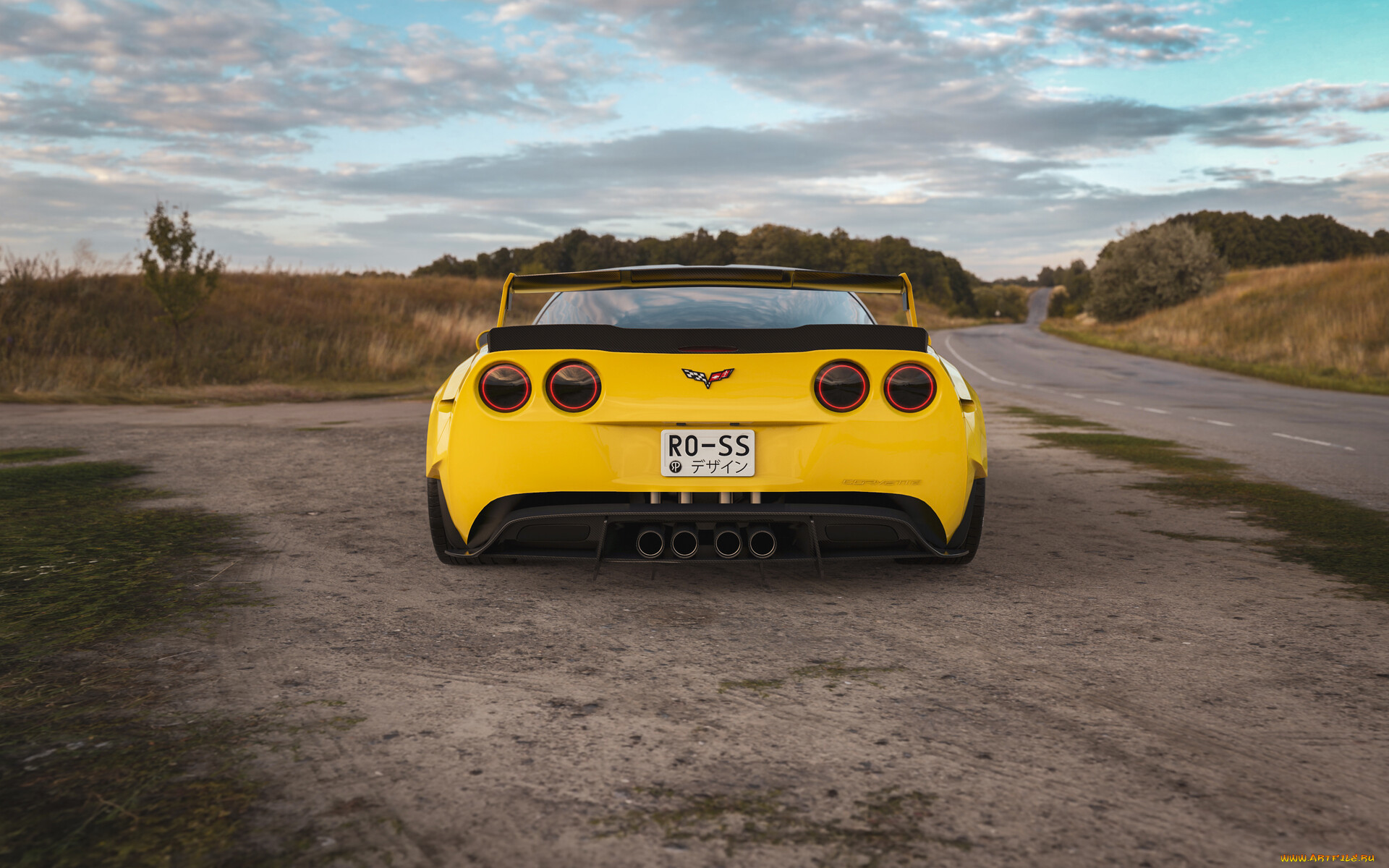 chervolet corvette c6, , 3, chevrolet, corvette, c6, widebody, tuning, car, , 